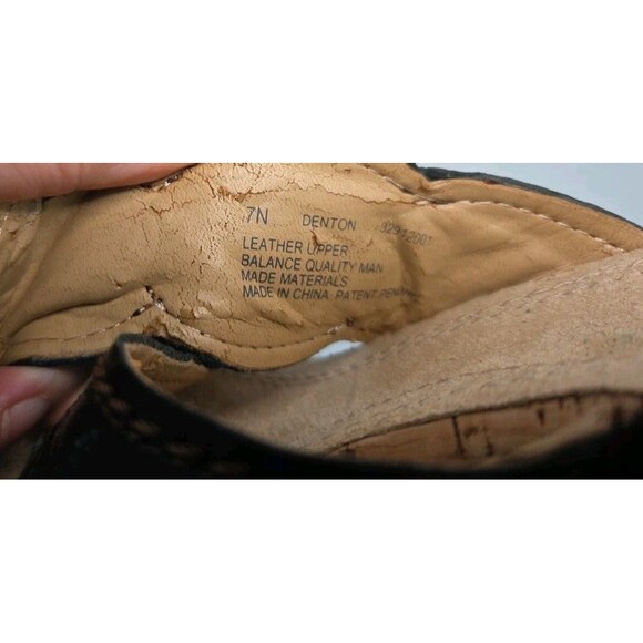 Naturalizer N5 Comfort Style Denton Sz 7N High heeled slip on leather sandals - Picture 8 of 11